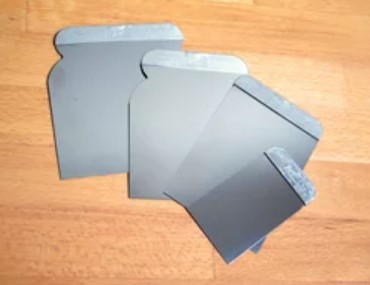 Japanspachtel, rostfrei, 4er-Set 5 cm, 8 cm, 10,5 cm, 12 cm