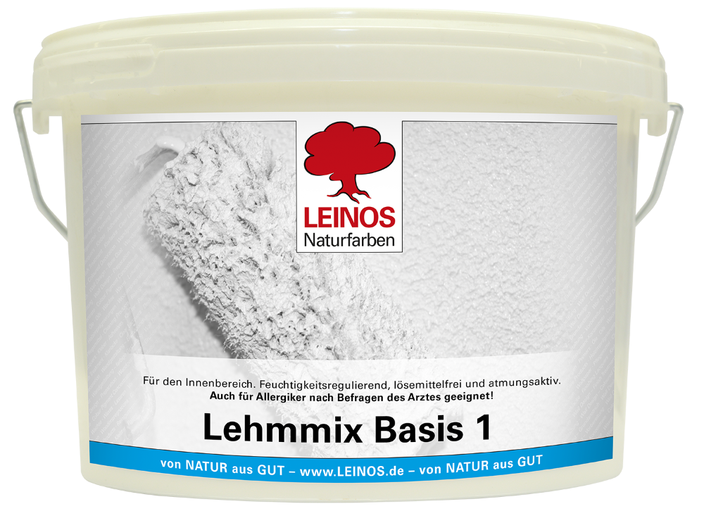 Leinos weiße Lehmfarbe (Lehmmix B1)