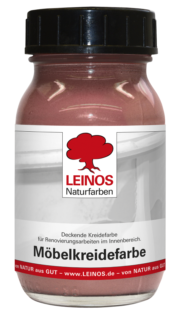 Leinos Möbelkreidefarbe Toskanarot