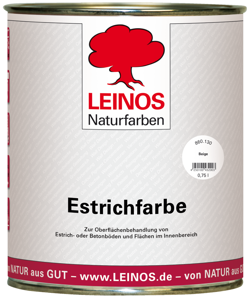 Leinos Estrichfarbe beige