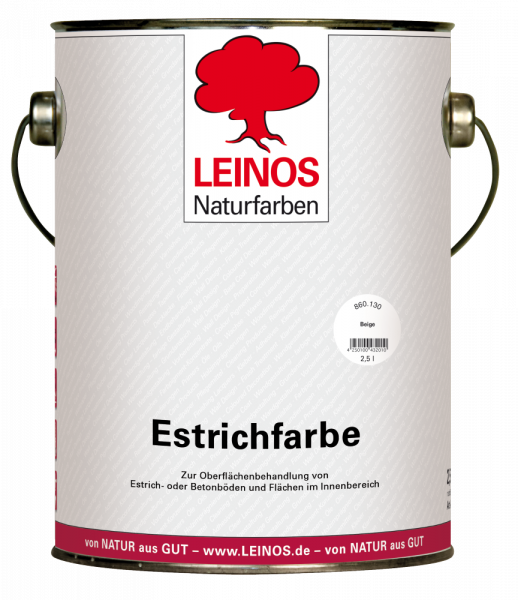 Leinos Estrichfarbe 2,5l beige