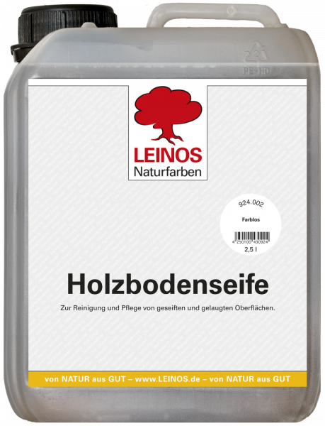 Leinos Holzbodenseife farblos 2,5l