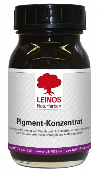 Leinos Pigmentkonzentrat ebenholzschwarz 0,1l,Preisg.1
