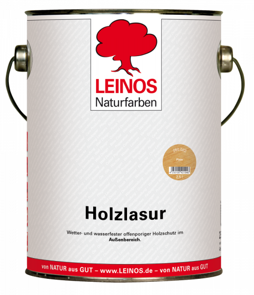 Leinos Holzlasur pinie außen 2,5l