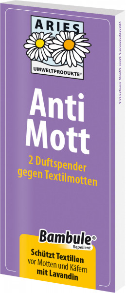 Aries Anti Mott - 2 Duftspender Textil