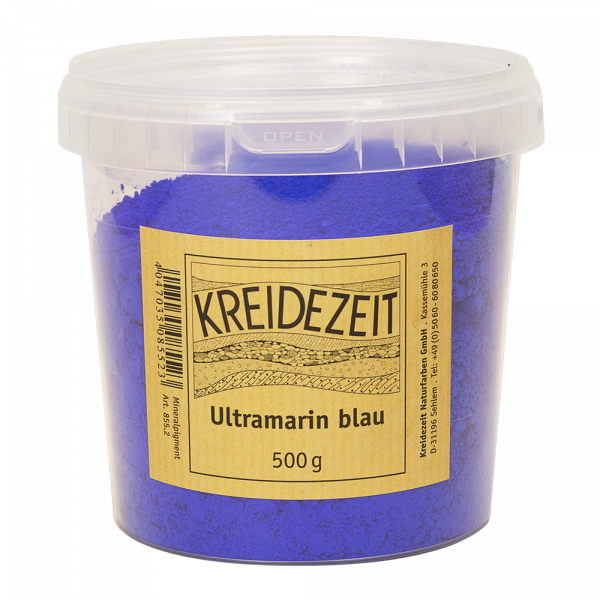 Kreidezeit Pigment Ultramarinblau 500g