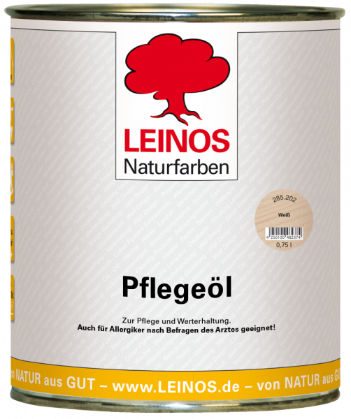 Leinos Pflegeöl 0,75l weiß